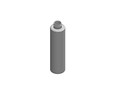 Cylinder PET Bottle (405 pcs/box): 24mm - 6oz (410 Thread)