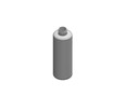 Cylinder PET Bottle: 24mm - 8oz