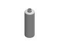 Cylinder PET Bottle: 24mm - 12oz