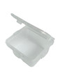 Polypro Box (480 pcs/box): 1.75oz Mini Box (Child Resistant Tab) - Right Side View, Open