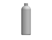 Cosmo Round HDPE Bottle (240 pcs/box): 24mm - 12oz (410 Thread)