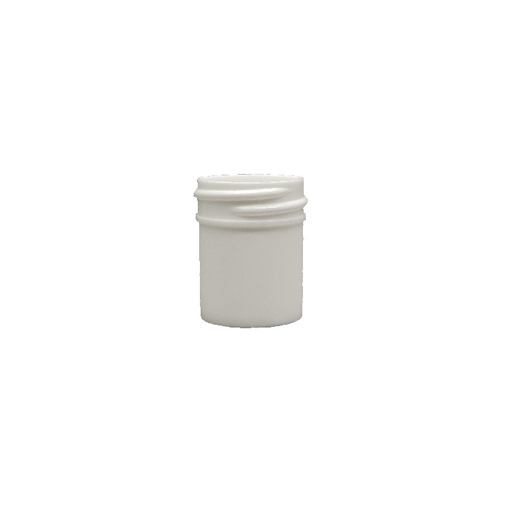 HDPE Plastic Round Containers with Snap-Lock Lid