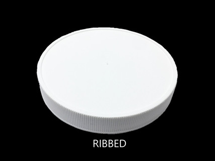 Ribbed (Matte Top) - For 58mm Jars (C058C4RP - Samples for Product Testing - No Minimum)