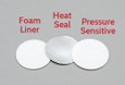 20mm Foam Liner, Heat Seal Liner and Pressure Sensitive Liner