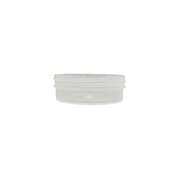 1oz / 25ml (45Dx33) Clear Sauce Plastic Container