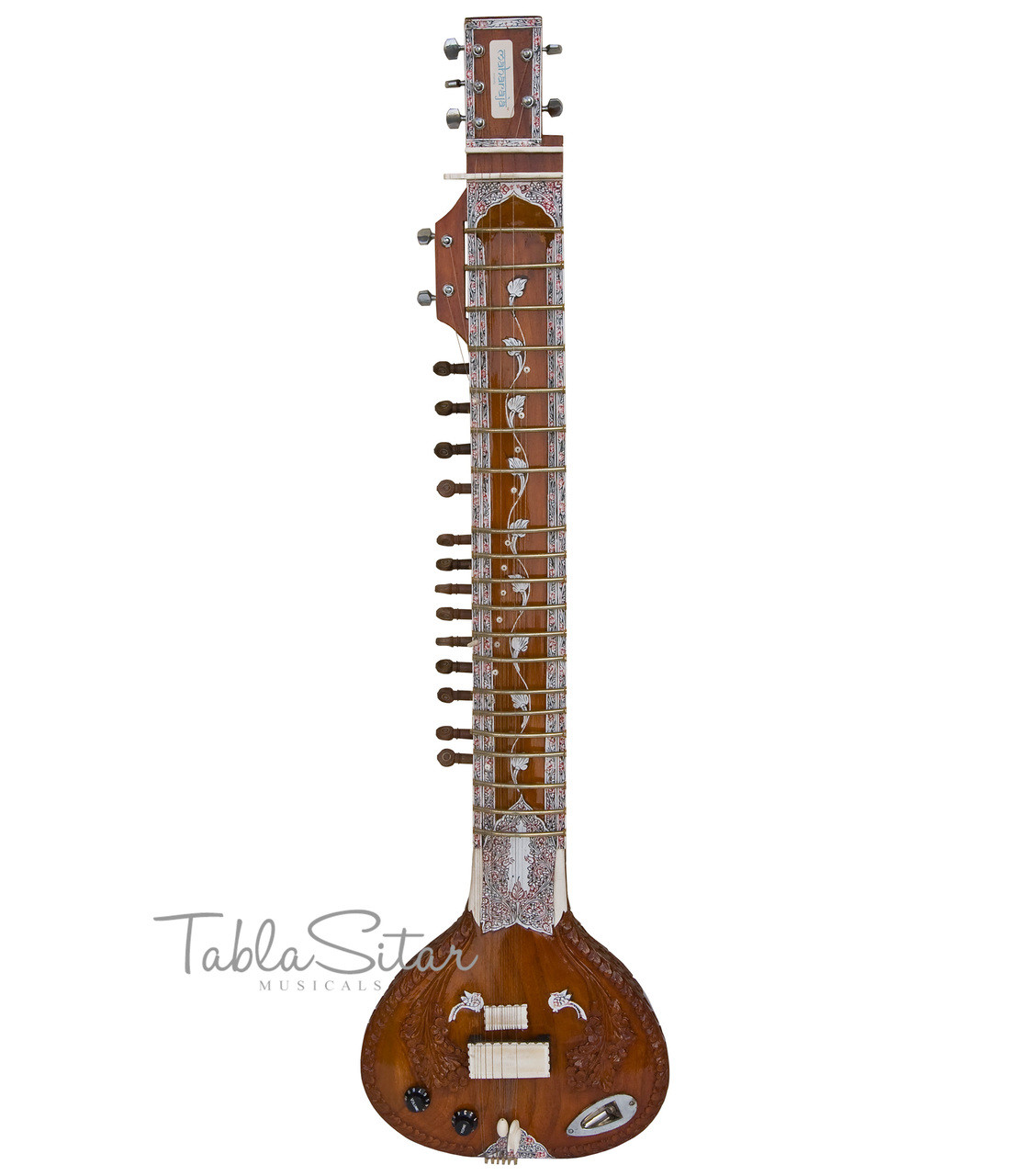buy sitar online, Kharaj Pancham, Vol. & Tone Controls, buy sitar no