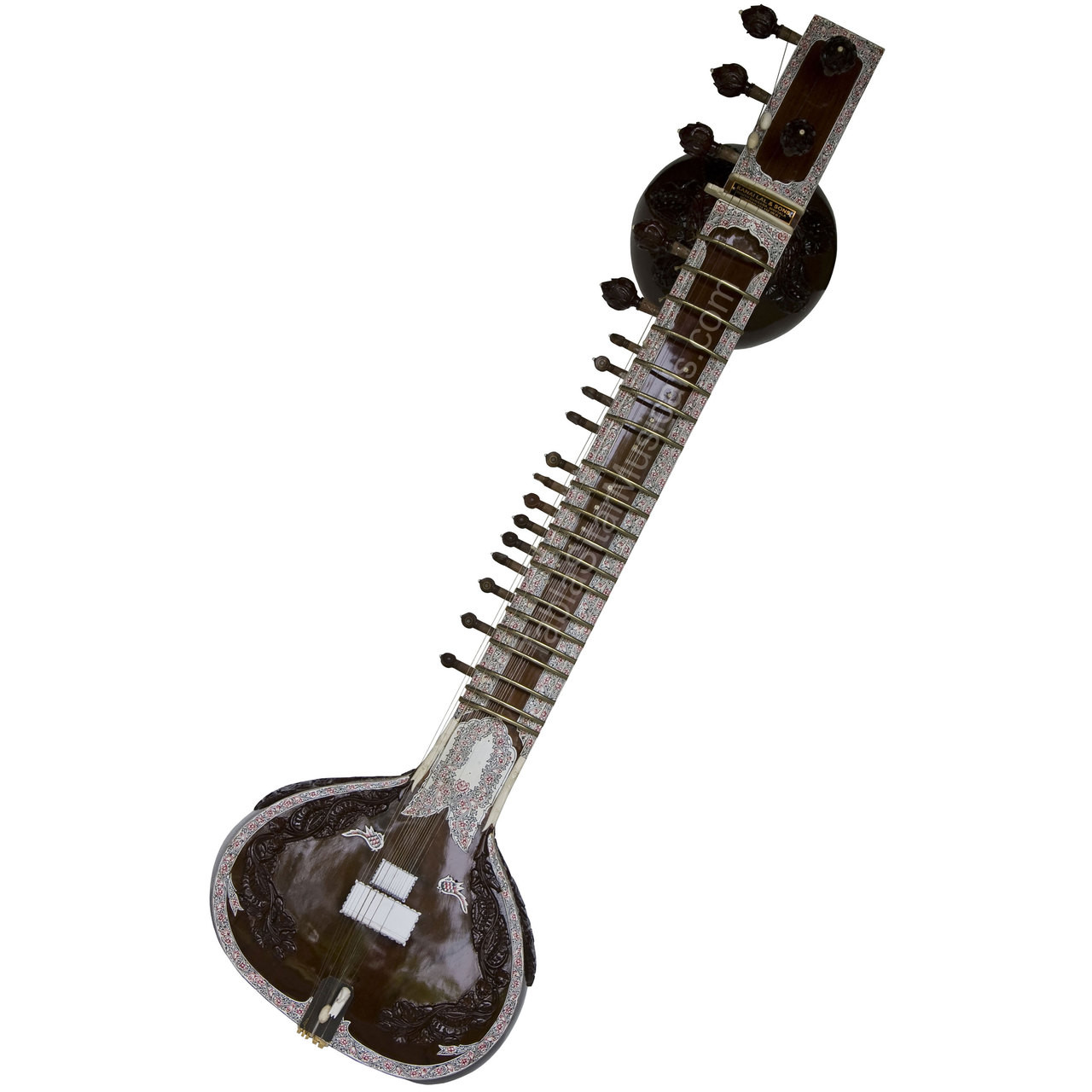 buy kanai lal sitar for sale, Ravi Shankar style, Kamal Patta tun wood