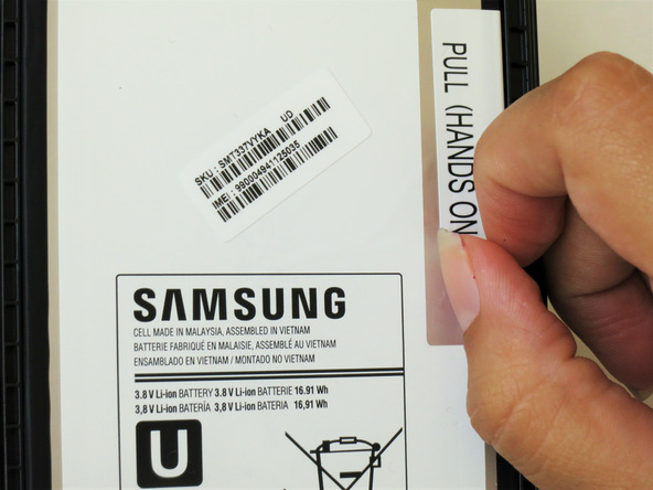 How to replace the EB-BT330FBU battery in a Samsung Galaxy Tab 4 8.0" - MPF
