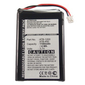 Battery for RTI T1 T2 T2+ T2-B T2-C T2-Cs T3 T3-V TheaterTouch Remotes