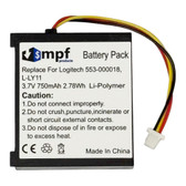 Logitech M-RBQ124 MX Revolution Mouse Battery L-LY11 F12440097 750mAh
