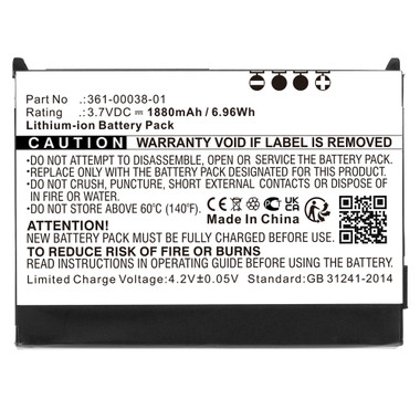 010-11143-00 361-00038-01 Battery for Garmin Zumo 220 600 650 660