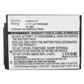 1100mAh 02800-02 Battery for Summer Baby Touch 02000 02004 Monitor