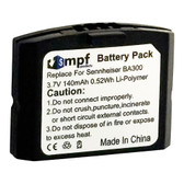 BA300 BA 300 Rechargeable Battery for Sennheiser TV Headphones IR RF