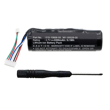 361-00029-01 010-10806-20 Battery for Garmin Astro DC20 DC30 DC40