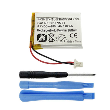 YK372731 Battery for Golf Buddy Voice Voice+ VS4 Voice 2 Range Finder