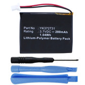 YK372731 Battery for Golf Buddy Voice Voice+ VS4 Voice 2 Range Finder