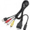 VMC-MD2 VMCMD2 USB AV RCA w/DC Input Cable for Sony Cyber-Shot Camera