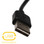 3X Reversible Micro USB to Double-Sided USB Cable Sync Charge Cord