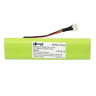 BP190 Battery for Fluke ScopeMeter 192 192B 196 196B 196C 199 199B 199C