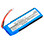 3000mAh GSP872693 Battery for JBL Flip 3 Portable Bluetooth Speaker