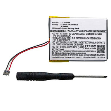 200mAh TL363844 Battery for Nest Learning Thermostat Gen 1 T100577