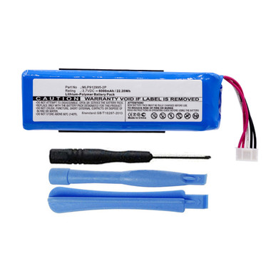 6000mAh MLP912995-2P Battery for JBL Charge 2+ Charge 2 Plus Speaker