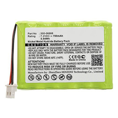 300-06868 Honeywell Lynx Plus TSS Keypad L5000 Panel Battery 700mAh
