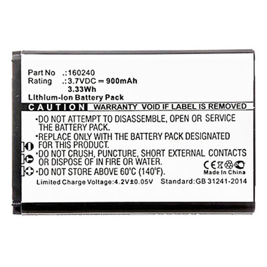 160240 Battery for SteelSeries Arctis Pro H Siberia 800 840 900mAh