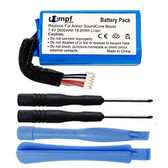 2S18650 Battery Replacement for Anker SoundCore Boost Speaker 2600mAh