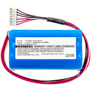C196A1 Battery Replacement for Marshall Kilburn II Speaker 5200mAh