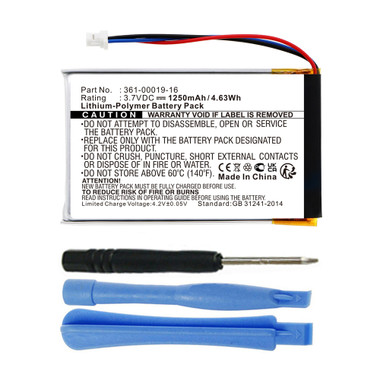 Garmin Nuvi 1300 1340 1350 1370 1375 1390 1490 Battery 361-00019-16