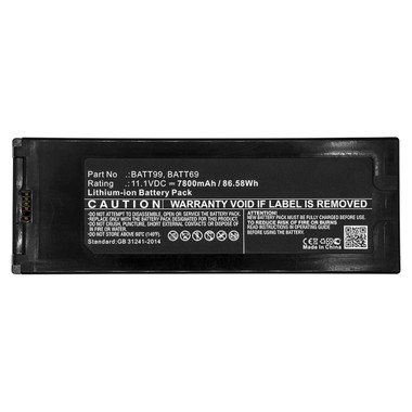 🔋 Cameron Sino 7800mAh Li-ion Battery – For Welch-Allyn Connex Spot, CP150 EKG, VSM 6700, CP150 ECG – 11.1V – BATT69/BATT99