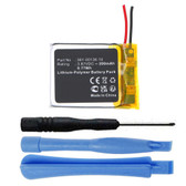 200mAh 361-00136-10 361-00136-21 Battery for Garmin Venu SQ Music GPS Smartwatch