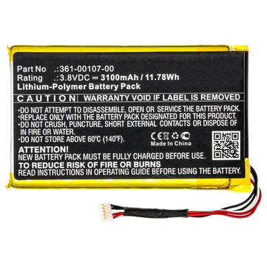 Garmin GPSMAP 66i 010-02088-01 Hiking GPS Battery 361-00107-00 3100mAh