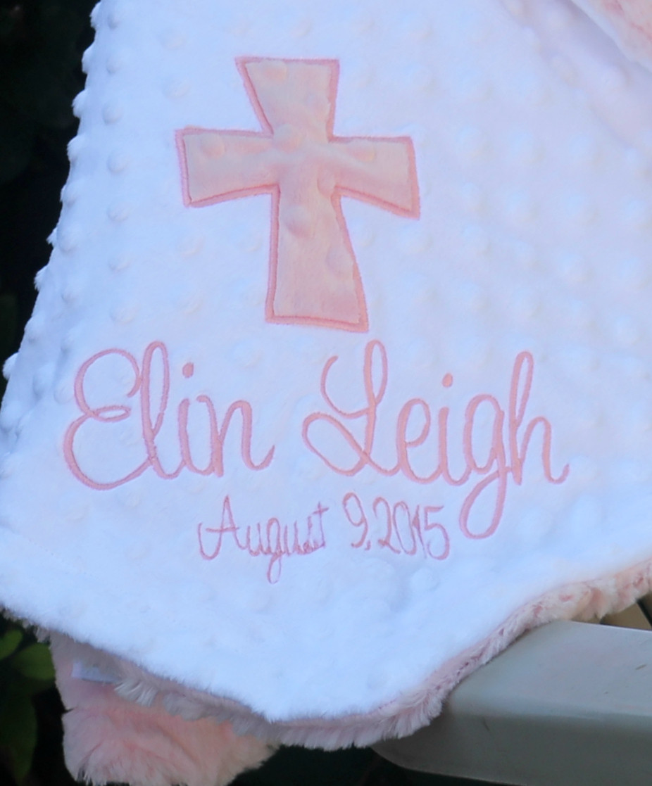 Baptismal/ Baby Dedication Blanket Simply Sew Sweet