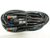 WIRING LOOM  HARNESS FOR 2 LIGHTS COMPLETE KIT (Heavy duty)