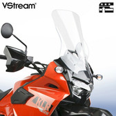 National Cycle N20141 Vstream Windscreen Tall Clear 18.5 inch Fits 22-24 KLR 650