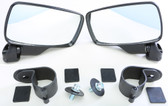 Seizmik Side View Mirrors with 2in. Roll Cage (Pair) 2.0" Clamp 18082