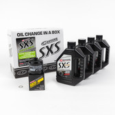Maxima SXS Oil Quick Change Kit 5W40 W/ Oil Filter fits 12-24 Kaw Teryx Teryx4