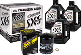 Maxima SXS Oil Quick Change Kit 10W50 W/Black Oil Filter Fits 13-19 Ranger XP900