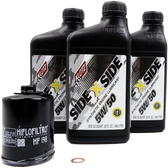 Klotz SXS Oil Change Kit 5W50 /W Oil Filter For Polaris KU-100
