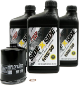 Klotz SXS Oil Change Kit 10W50 /W Oil Filter For Polaris KU-101