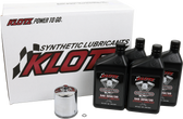 Klotz Basic 4Qt Synthetic Oil Change Kit For  Harley Davidson KH-103