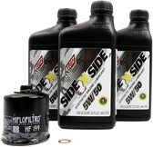 Klotz SXS Oil Change Kit 5W50 /W Oil Filter For Polaris KU-102