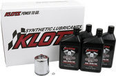 Klotz Basic 4Qt Synthetic Oil Change Kit For Harley Davidson  KH-105