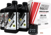 Klotz  SXS 4Qt Synthetic Oil Change Kit for Kawasaki 14-24 KRT 800 Teryx4 KU-109