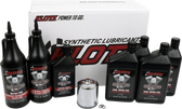 Klotz Premium 4Qt Synthetic Oil Change Kit For Harley Davidson  KH-100