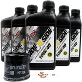 Klotz SXS Oil Change Kit 10W40 /W Oil Filter For 21-23 YXE1000 Wolverine KU-106