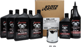 Klotz Premium 5Qt Synthetic Oil Change Kit for Harley Davidson  KH-110