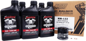 Klotz 5Qt Synthetic Oil Change Kit for Indian Powerplus  KH-122